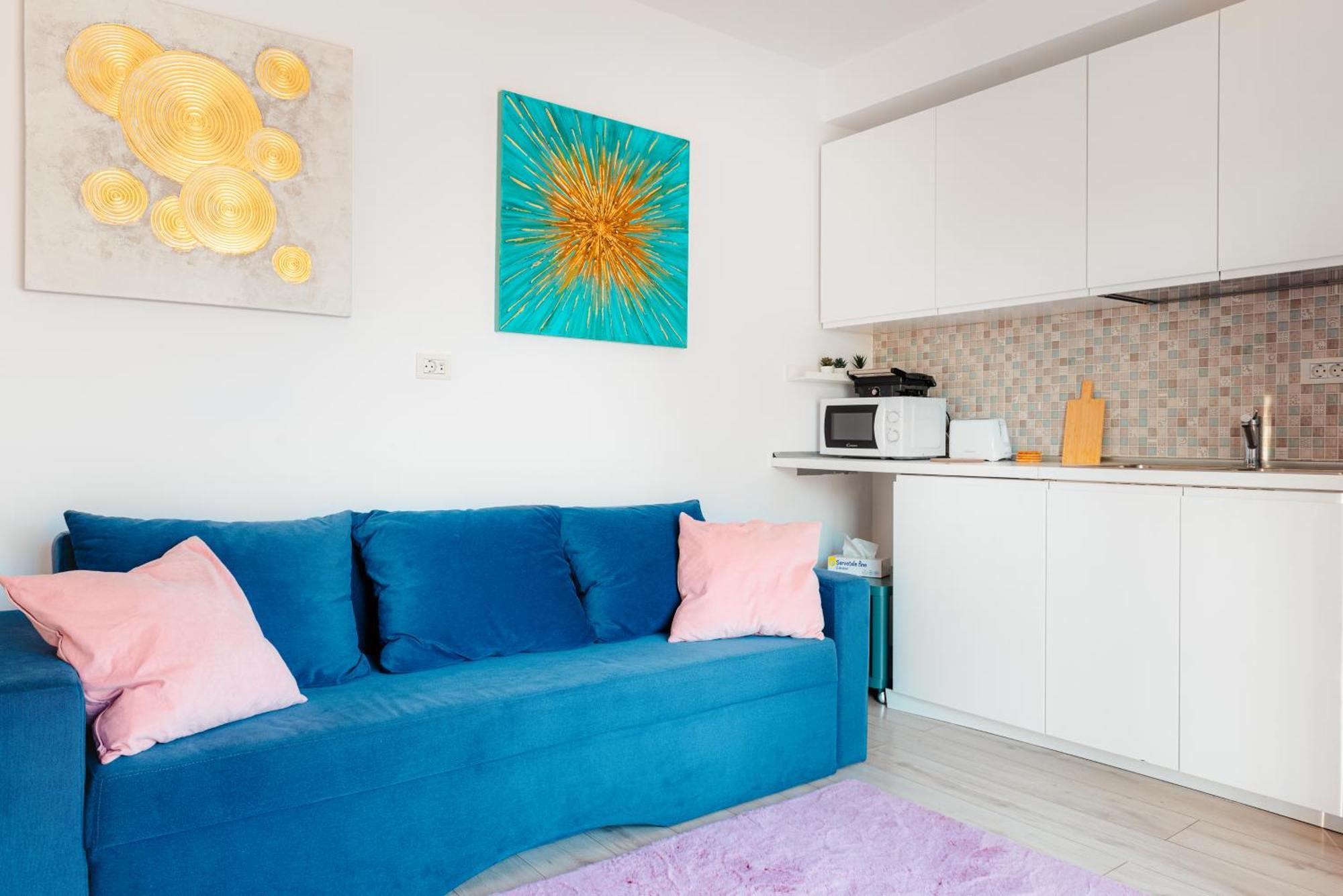 Downtown Apartment Boutique - Blue & Pink Бухарест Экстерьер фото